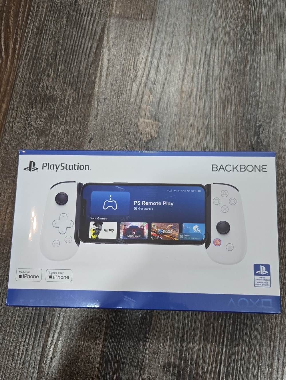 PlayStation Backbone Mobile Controller for iPhone - White